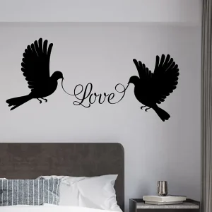 Zidna naljepnica "Love birds 2"