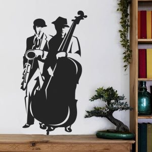 Zidna naljepnica  "Jazz band"