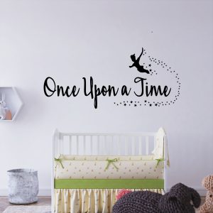 Naljepnica za zid "Once upon a time"