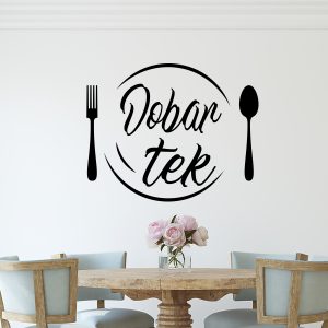 Zidna naljepnica  "Dobar Tek"
