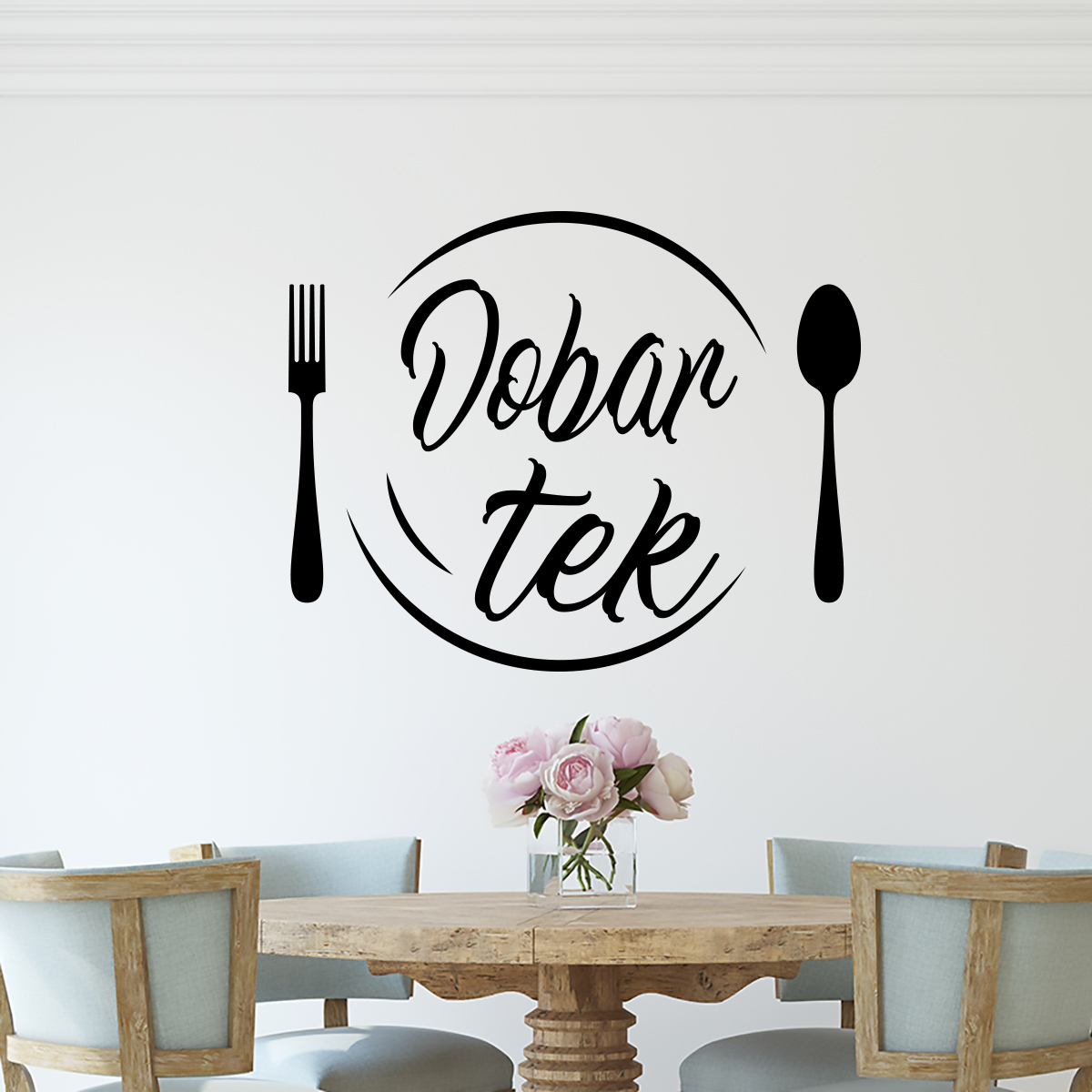 Zidna naljepnica "Dobar Tek"